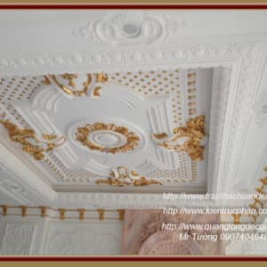 Trần thạch cao cổ điển 002