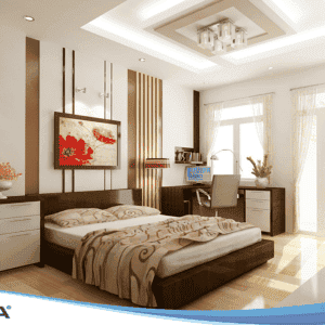 Trần thạch cao phòng ngủ 14