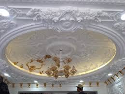 Trần thạch cao cổ điển 005