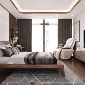 Trần thạch cao phòng ngủ 26