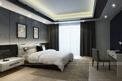 Trần thạch cao phòng ngủ 31