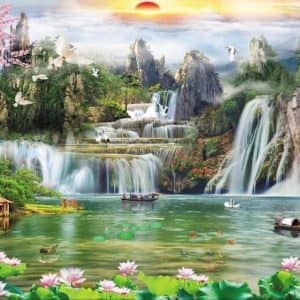 TRANH TRÁNG GƯƠNG PHỦ UV