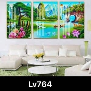 TRANH TRÁNG GƯƠNG PHỦ UV