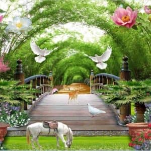 TRANH TRÁNG GƯƠNG PHỦ UV