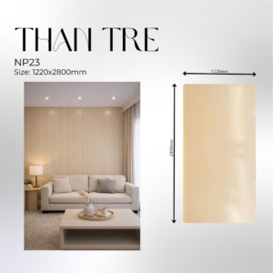 Tấm ốp than tre vân gỗ - NP 23/M