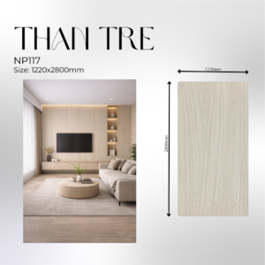 Tấm ốp than tre vân gỗ - NP 117/M