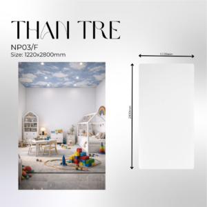 Tấm ốp than tre đơn sắc - Np 03/F