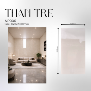 Tấm ốp than tre pet nâu bóng  - Np006