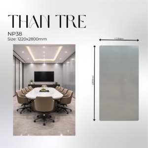 Tấm ốp than tre  vân kim loại - NP38